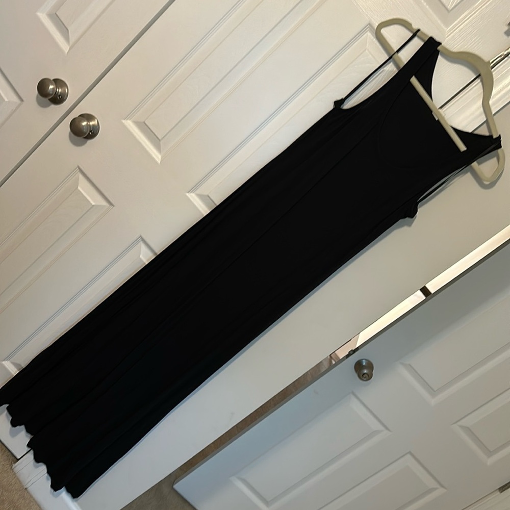 Black old navy maxi dress